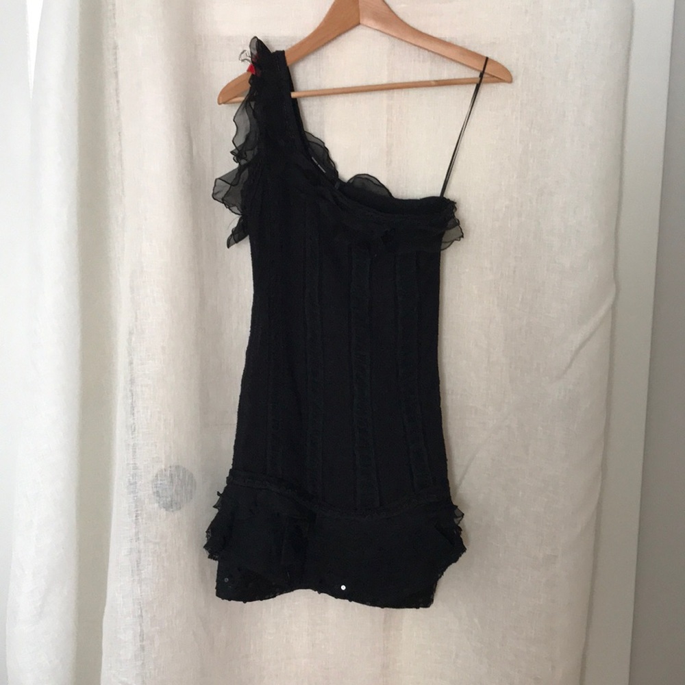 Isabel Marant on shoulder dress